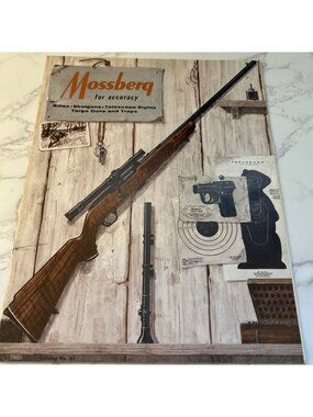 1962 MOSSBERG FIREARMS CATALOG AND DEALER PRICE LIST.